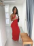 Vestido Ivy Vermelho