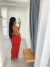 Vestido Cássia Vermelho na internet