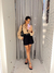 Short de Alfaiataria Folk Preto - comprar online