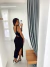 Vestido Transpassado Daniele Preto - loja online