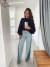Blusa Morcego Azul Marinho - Seja Fancy | Moda Feminina