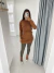 Vestido de Tricot Roma Ferrugem - comprar online