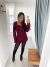 Blazer Aruana Marsala