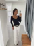 Blusa Cinta Aline Preta - comprar online