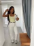Blusa Gringa Amarela