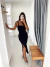 Imagem do Vestido Transpassado Daniele Preto