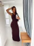 Vestido Longo Karen Modal Marrom - Seja Fancy | Moda Feminina
