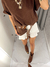 Maxi T-shirt Basic Chocolate - Seja Fancy | Moda Feminina