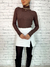 Basica Gola Alta Isabela Marron - comprar online