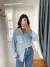 Camisa Tropical Azul - Seja Fancy | Moda Feminina