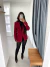 Blazer Melinda Bordô - comprar online