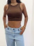 Imagem do Cropped Tali Marrom