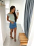 Short Saia Jeans Karen - Seja Fancy | Moda Feminina