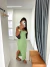 Vestido Transpassado Daniele Verde - Seja Fancy | Moda Feminina