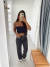 Calça Wide Leg Grafite - Seja Fancy | Moda Feminina