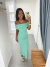 Vestido Midi Rib Penélope Verde - Seja Fancy | Moda Feminina