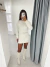 Vestido de Tricot Roma Off White - comprar online