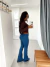 Calça Flare Virgínia Jeans Escuro - Seja Fancy | Moda Feminina