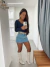 Saia Jeans Luma