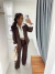 Blazer Paula Marrom - comprar online