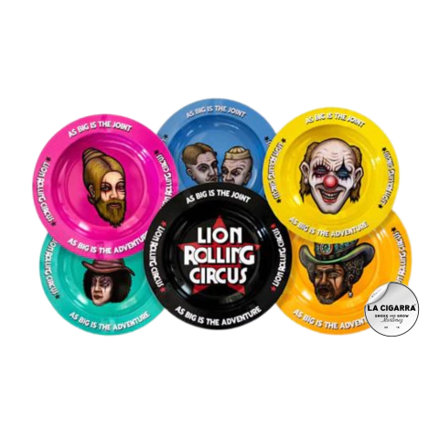 CENICERO LION ROLLING CIRCUS