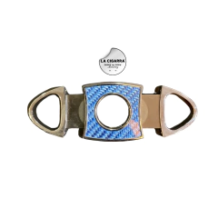 CORTACIGARROS FARO SILVER/BLUE 2048