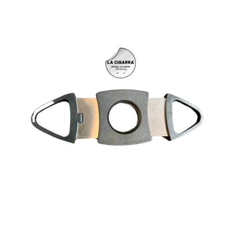 CORTACIGARROS FARO PLÁSTICO DOBLE CORTE