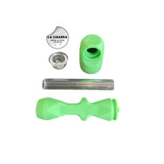 PIPA DE SILICONA Y CAZUELA DE VIDRIO COLORES VARIOS - comprar online