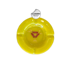 CENICERO VIDRIO MARCAS CUBANAS REDONDO 17 CM en internet