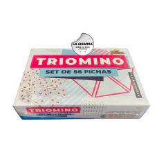 TRIOMINO FICHAS SERIGRAFIADAS - comprar online