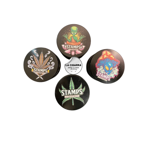 PICADOR STAMPS METAL 4 PARTES DISEÑOS VARIOS