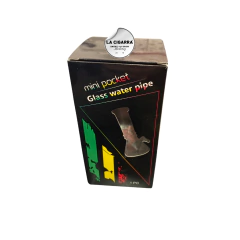 BONG VIDRIO CALAVERA DISEÑOS 15 CM - LA CIGARRA