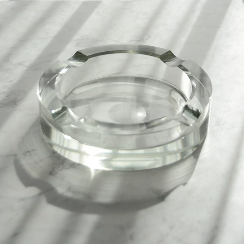 CENICERO DE CRISTAL REDONDO MEDIANO - comprar online