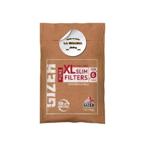 FILTROS "GIZEH" BIO XL SLIM x 120
