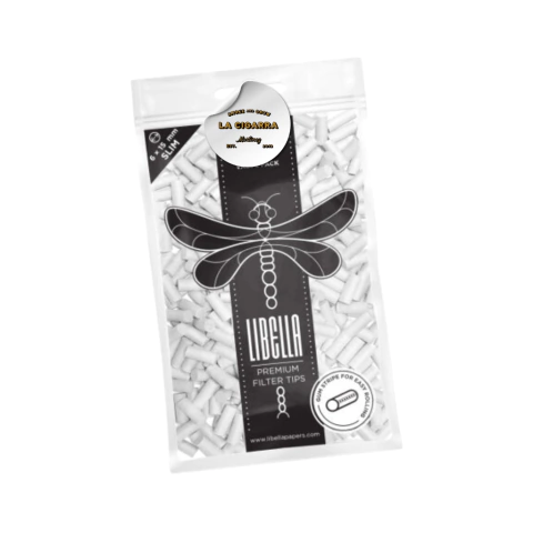 FILTROS "LIBELLA" SLIM GUMMED x 200