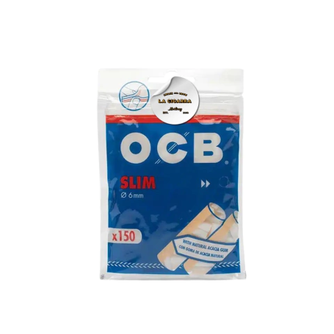 FILTROS "OCB" SLIM ENGOMADOS x 150