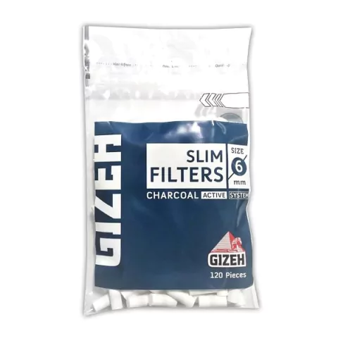 FILTROS GIZEH SLIM AZUL X 120