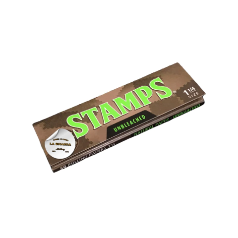 PAPEL STAMPS UNBLEACHED 1 1/4