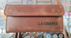 TABAQUERA DE CUERO LA CIGARRA