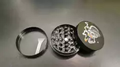 PICADOR METAL CALAVERA NEGRO 4 PARTES - comprar online