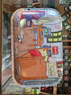 BANDEJA SMOKING SMALL VARIOS MOTIVOS ART - comprar online