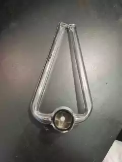 PIPA VIDRIO DOBLE BOCA