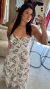 Vestido Mel Longuete Viscolinho - loja online