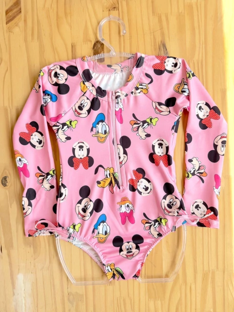 Maiô Infantil Juvenil Ziper 189 Turma Mickey - comprar online