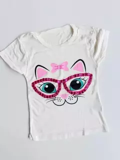 Blusa Infantil Juvenil Cat Off 207 - comprar online
