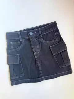 Saia Jeans Infantil Juvenil Black 18 - comprar online