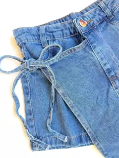 Short Saia Jeans Infantil Juvenil 11 - loja online