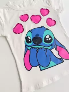 Blusa Infantil Juvenil Stitch Off 207 - comprar online