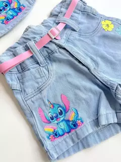 Conjunto Jeans Infantil Juvenil Stitch 26 - loja online