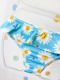 Biquíni Infantil Juvenil Nina Margarida Azul - 150 - Mini Flor Store Ltda